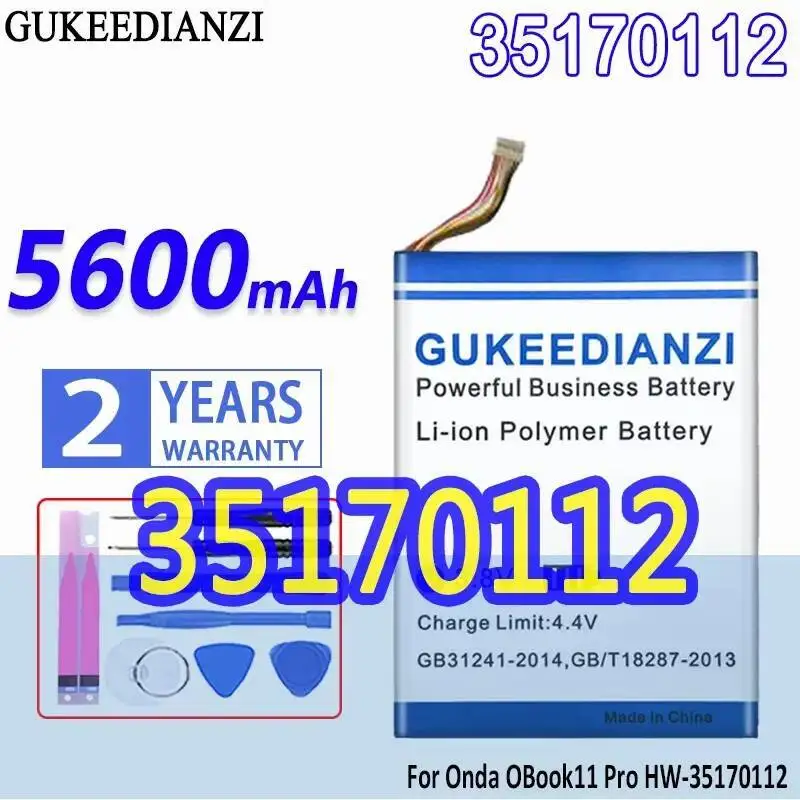 Легкий аккумулятор для ноутбука 5600 мАч для Onda Obook 11 Pro HW-35170112 35170112 Obook11