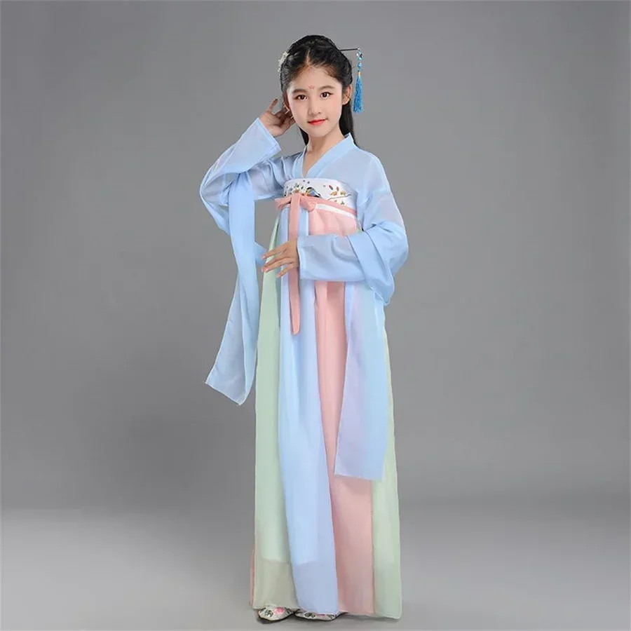 Фото Disfraz традиционный chino para niña, trajes de baile de la dinastía song, Hanfu платье традицион de estilo antiguo, платье d №5