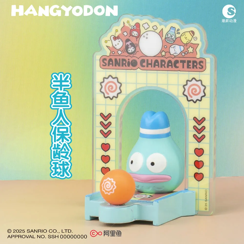 Фото Официальная серия Sanrio Characters Bowling Club Mini Blind Box для боулинга ​ ​ ​ ​ ​ ​ ​ Модель игрушки Коллекция настольных фигурок Декор Забавные подарки №3