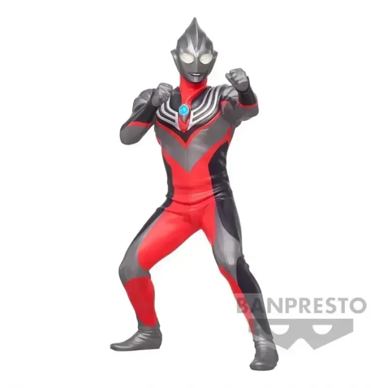 Фото В наличии Bandai BANPRESTO Heroes Brave Statue Figure Ultraman Tiga 17 см из натуральной мультфильма аниме экшн-модель игрушки украшения BB №4