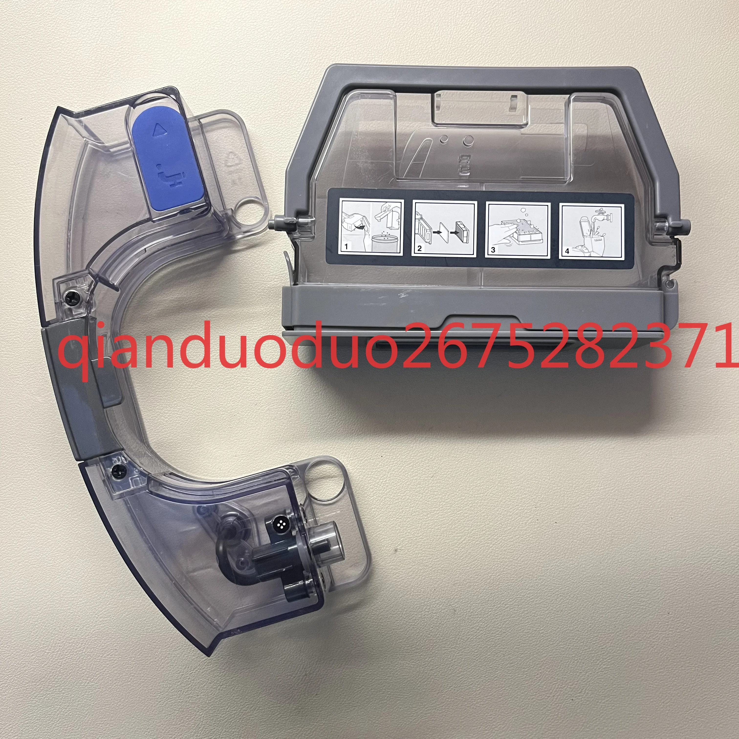 Подходит для подметальной машины Keworth DK33/DK35/DK39/DK43/DK45, аксессуары, пылесборник, резервуар для воды, номер прототипа Dibao U3