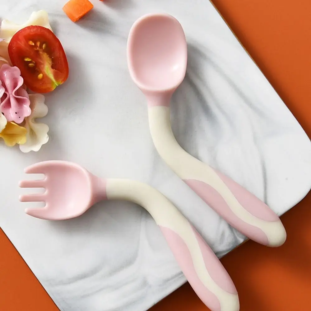 Продукт для кормления, многоразовые инструменты для обучения еде, детская тренировочная посуда, набор детских ложек и вилок, посуда, помощник для практики ребенка