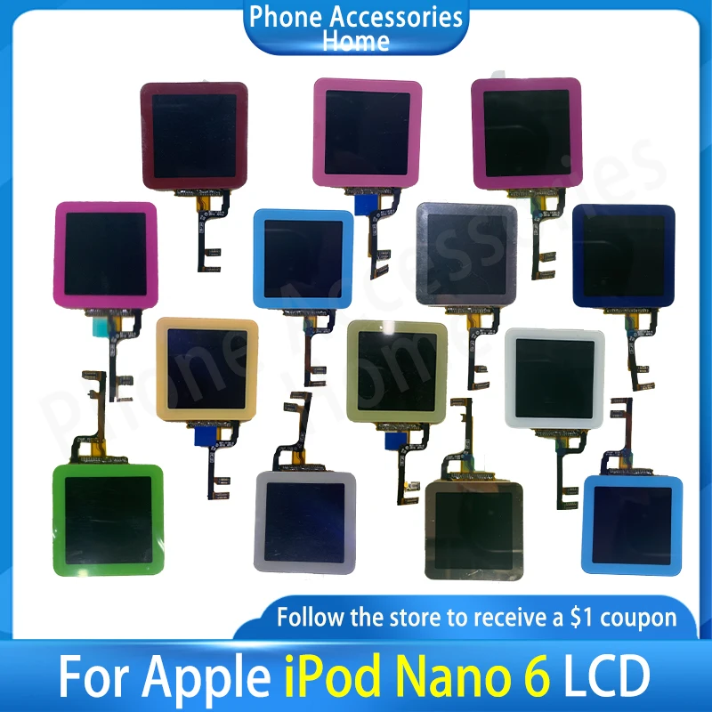 Детали для замены ЖК-дисплеев IPod Nano 6