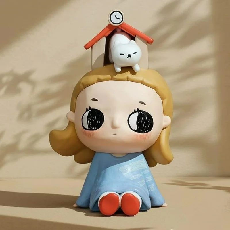 Popmart слепая коробка Nyota Growing Up By Your Way серии Kawaii аниме фигурка модель для девочек украшение Коллекционное украшение для рабочего стола