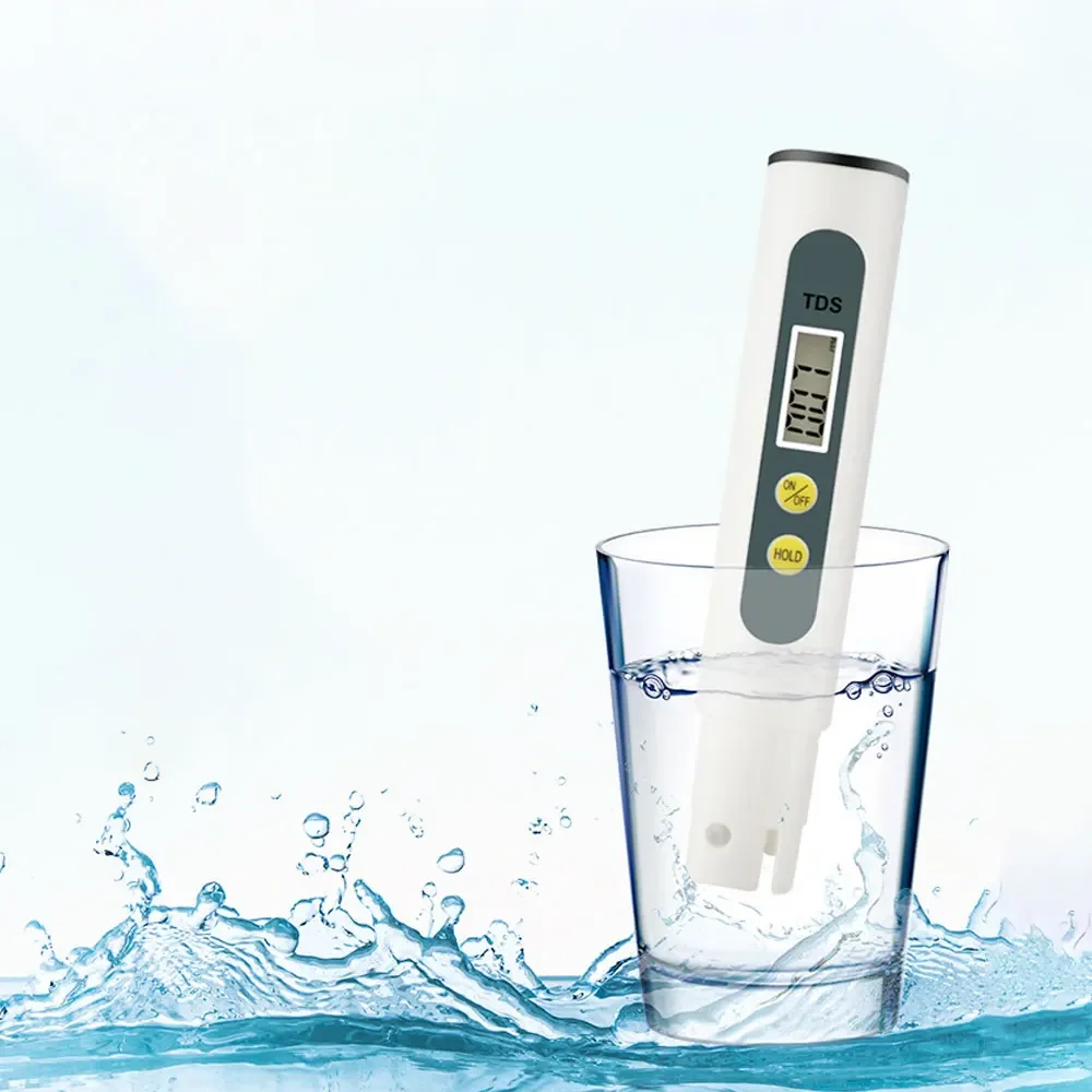 Фото Цифровой тестер питьевой воды Tds, 0-9999Ppm анализатор качества питьевой воды, монитор с фильтром, быстрое определение освещенности №4