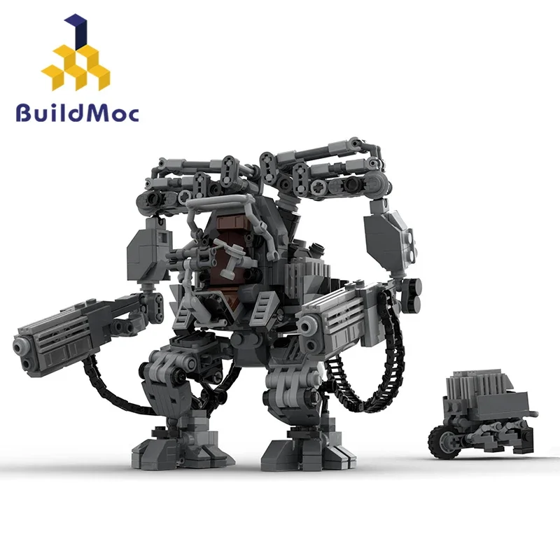 BuildMoc высокотехнологичный матричный Тау битва Матрикс робот набор строительных блоков механическая машина кирпичная игрушка детский подарок на день рождения Рождество