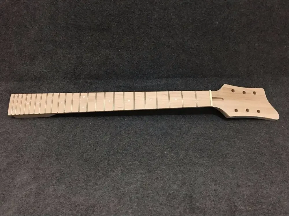 Yinfente кленовый гриф для гитары 24 лада 25,5 дюймов Rickenbacker точка инкрустация гриф DIY гитара