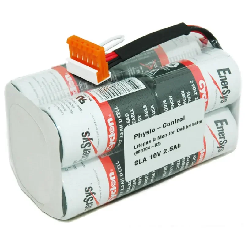 16 в 2500 мАч 803704-03 21300-002259, сменная медицинская батарея для Φ Lifepak 9 Medtronic LP 9