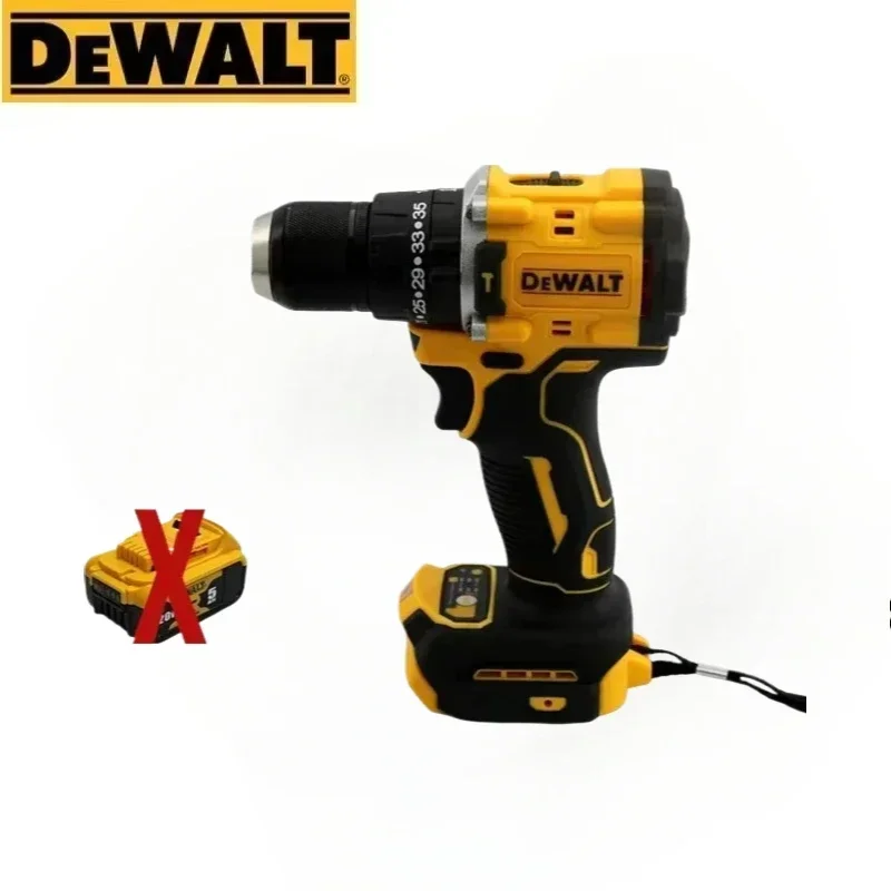 DeWalt DCD805 20 В Бесщеточная Ferramenta Elétrica Chave De Fenda Broca Бесщеточная аккумуляторная ударная дрель 1/2 дюйма с перезаряжаемой мощностью