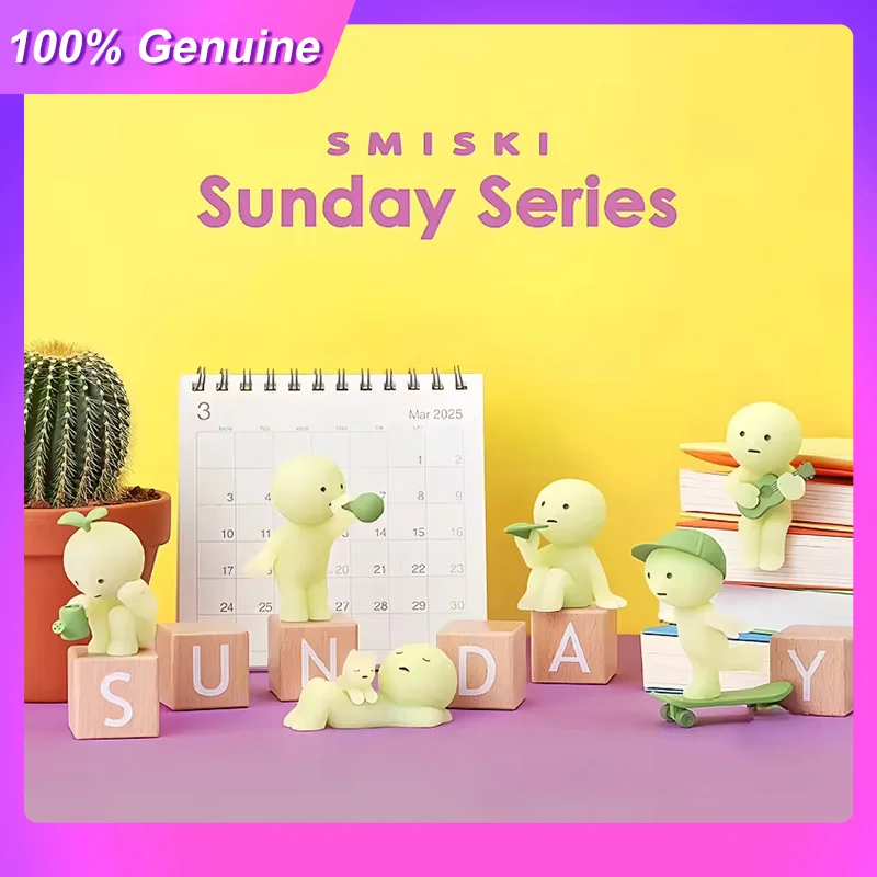 Подлинная серия Sonny Angel Smiski Sunday, слепая коробка, уголок Лорда, ночник, серия эльфа, слепая коробка, милая кукла ручной работы, игрушка в подарок