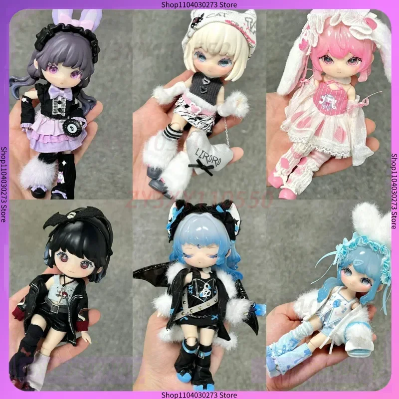 Фото Новый Lilolo V2.5 1/12 Bjd Binary Sweetheart Series Blind Box Toys Kawaii Anime Doll Фигурка-сюрприз Игрушки для девочек Подарочные игрушки №5