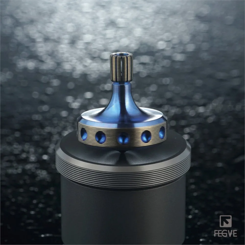 Фото FEGVE EDC INNER PEACE 2.0 Верх скрученный на палец Спиннер Титановые игрушки для взрослых Гаджеты для облегчения тревоги Оригинальный дизайн №2