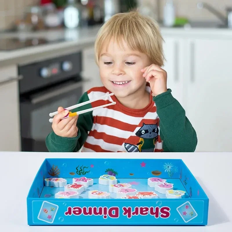 Фото Игрушки для кормления животных Монтессори, клипсы, бусины, игра-головоломка, деревянное взаимодействие, игровой домик, раннее образование, мелкая моторика, развивающие игрушки №2