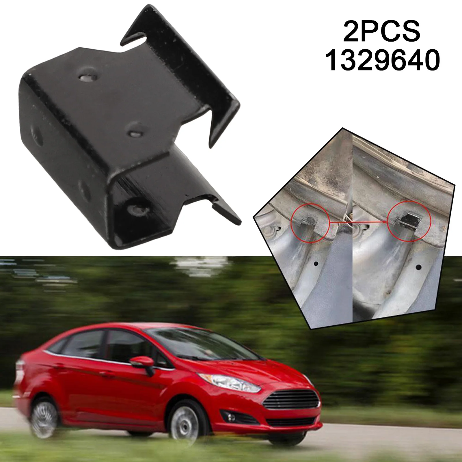 2 шт., автомобильные металлические зажимы для Ford Focus MK2 1998-2023 1329640