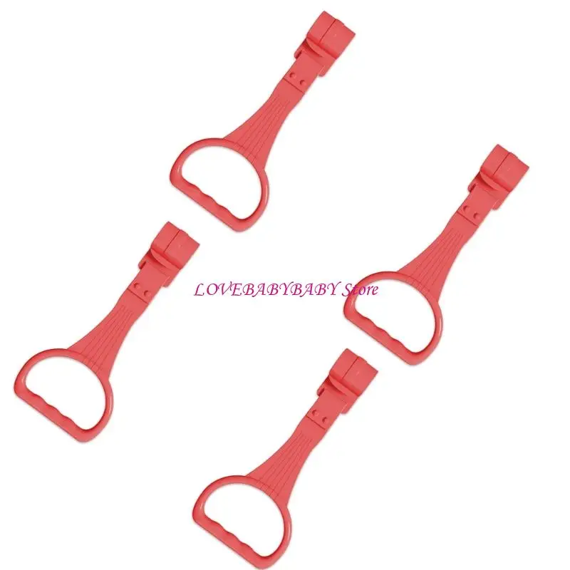 4pcs Baby Playpen Assist Rings Безопасная поддержка для ранних тренировок по производству программного проектирования