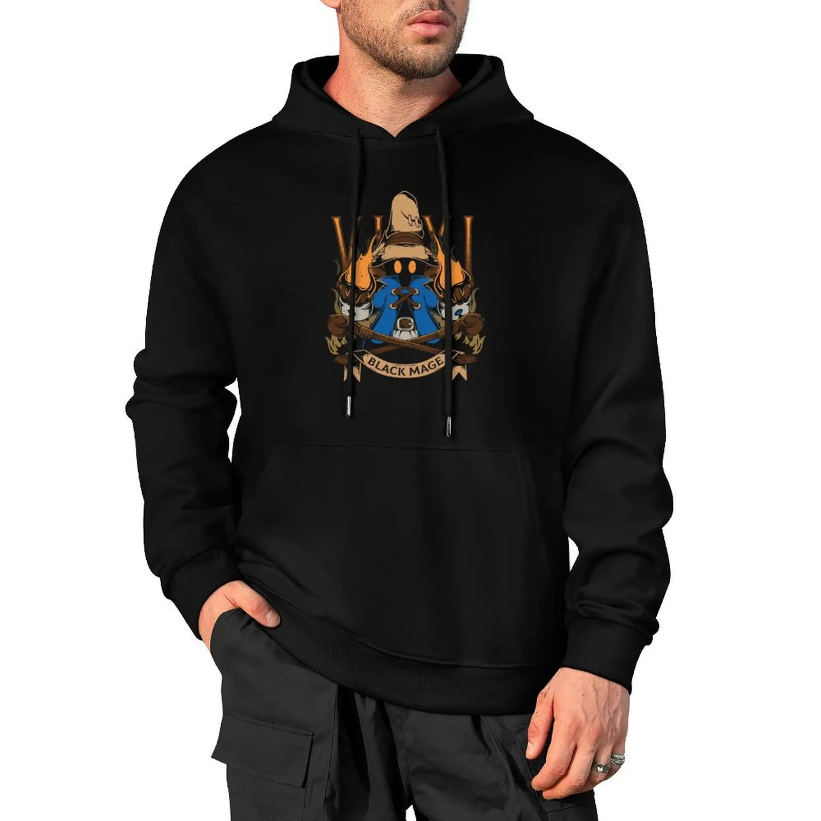 Vivi Black Mage пуловер с капюшоном мужская толстовка осенняя мужская осенняя одежда блузка спортивные костюмы
