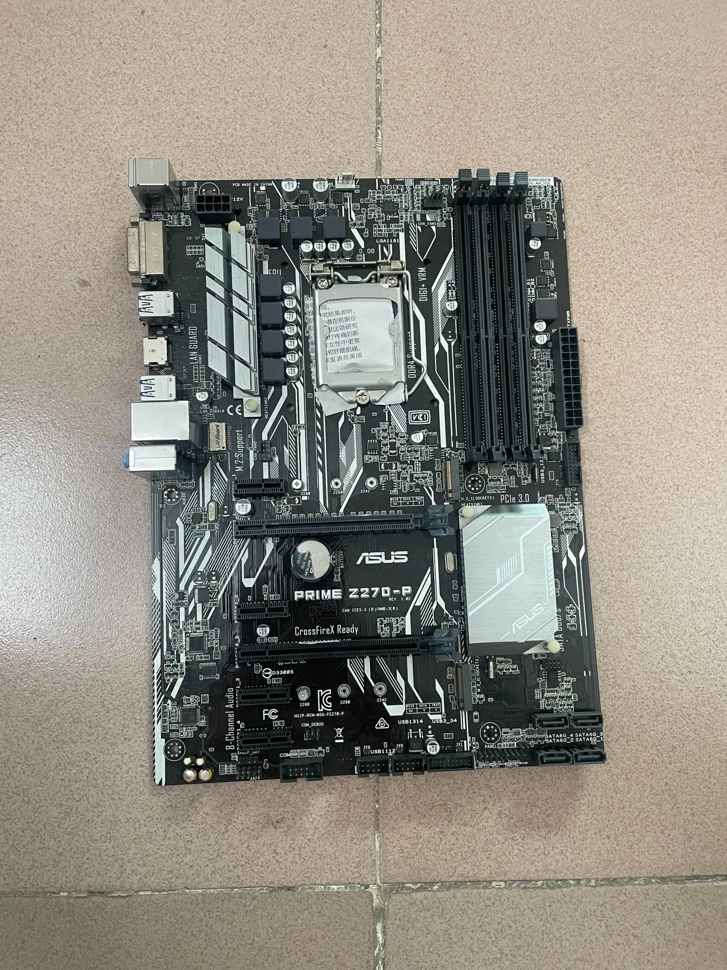 Хорошо известная марка Z270-P, материнская плата Z270, материнская плата LGA1151