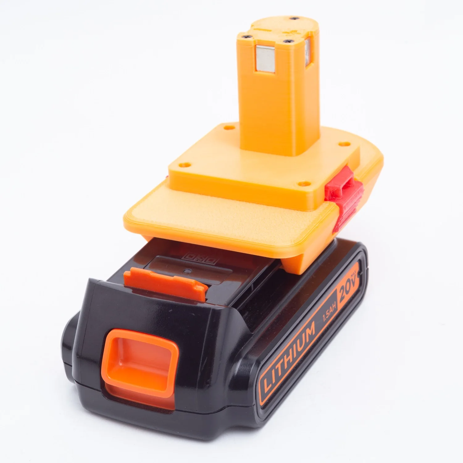 Фото Адаптер для литиевой батареи BLACK + DECKER 18 В для аккумуляторных инструментов Ryobi ONE + 18 В, аксессуары (инструменты и аккумулятор в комплект не входят) №2