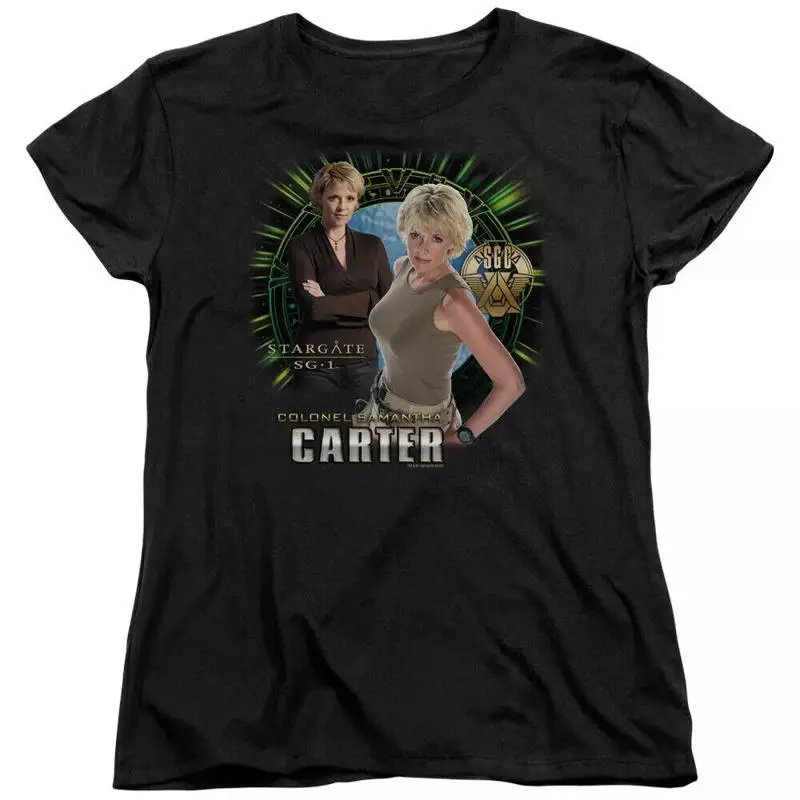 Женская футболка Stargate SG 1. Samantha Carter.