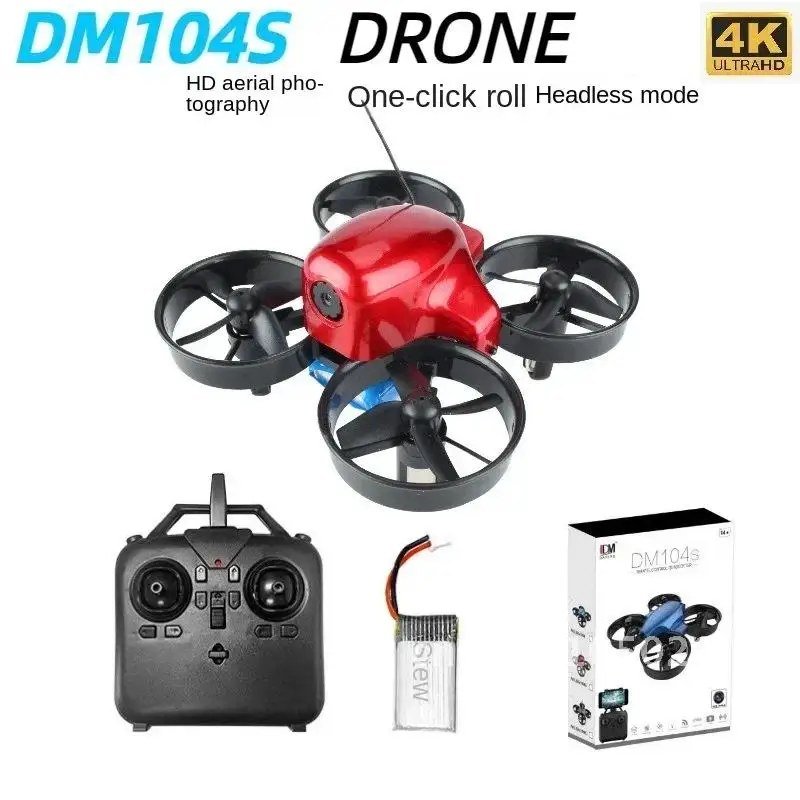 DM104S квадрокоптер фиксированной высоты FPV мини детский воздушный подарок самолет на день рождения управление дрона дистанционная игрушка для фотографии ДРОН