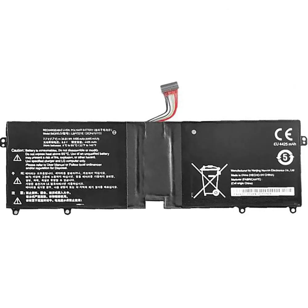 Аккумулятор для ноутбука LG LBF7221E 15Z950 15Z960 15Z970 14Z960 15Z950-G 15Z950-M 15Z960-A 15Z970-E 14Z960-P 7,7 В 34,51 Втч 4425 мАч