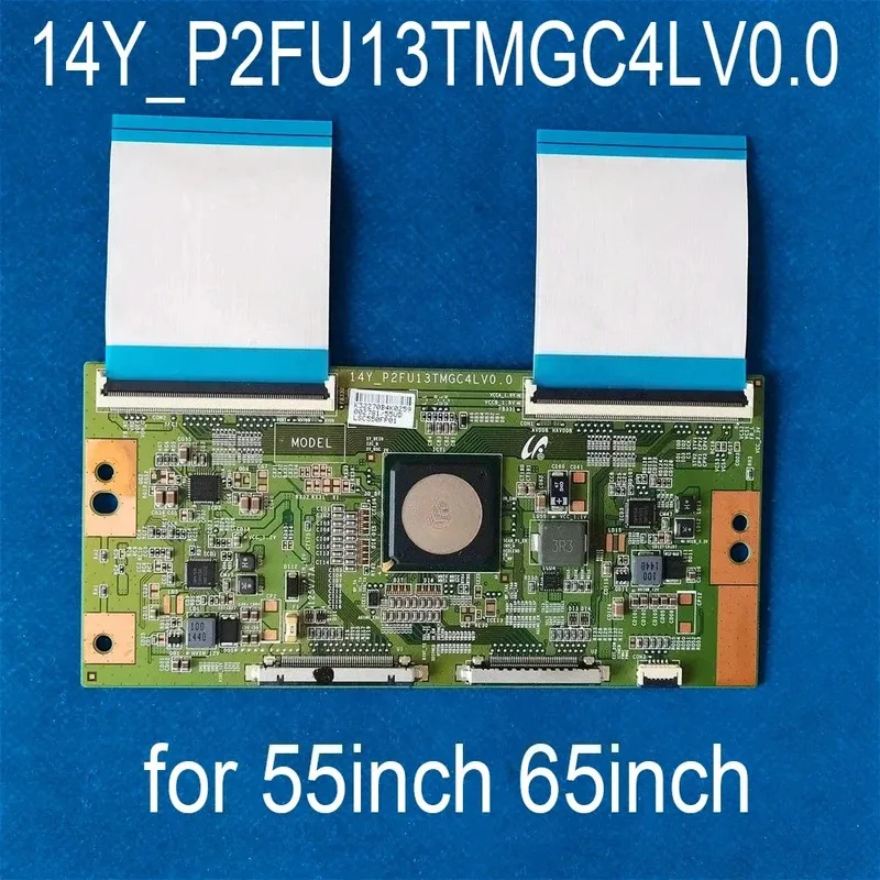 Оригинальная материнская плата T-CON LVDS 14Y_P2FU13TMGC4LV0.0 33096C предназначена для деталей телевизора TX-55CR430B TX-55X400B U65E5800FS TH-55AX670A