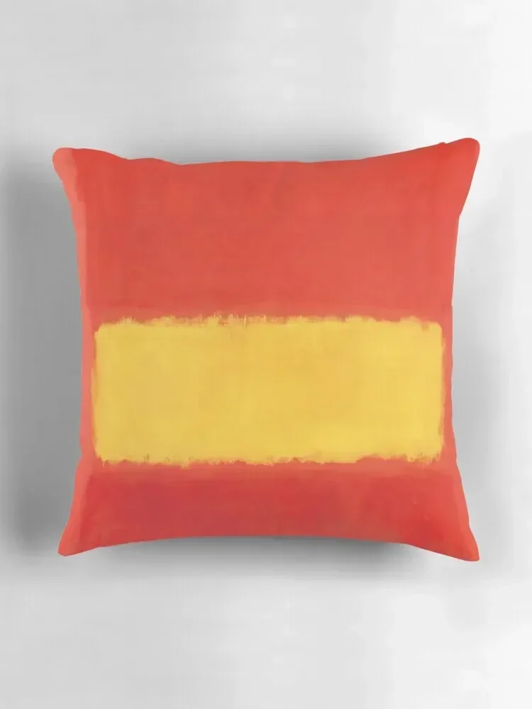 Фото Подушка Mark Rothko, рождественские наволочки, чехлы для подушек, рождественская подушка для дома, подушка для сидения, подушка №3
