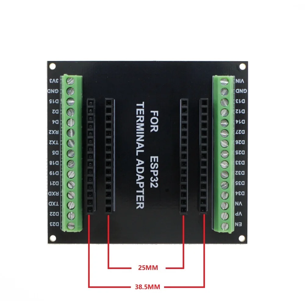 Фото ESP32 WROOM-32 Макетная плата TYPE-C Micro USB WiFi Bluetooth Сверхнизкое энергопотребление Двухъядерный беспроводной модуль BT 30-контактный №5