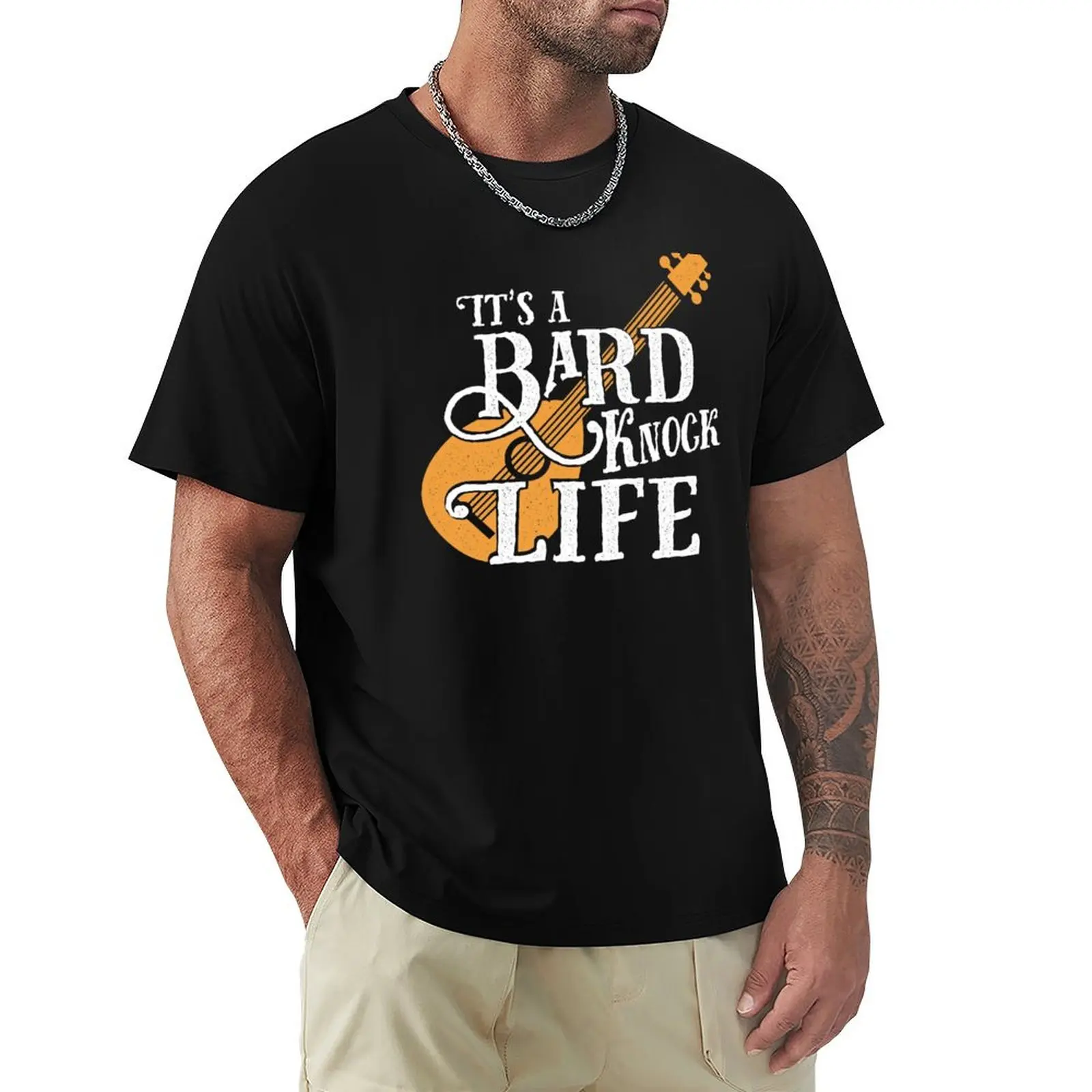 Футболка Bard Knock Life, топы больших размеров, футболки с баскетбольным рисунком, мужская футболка