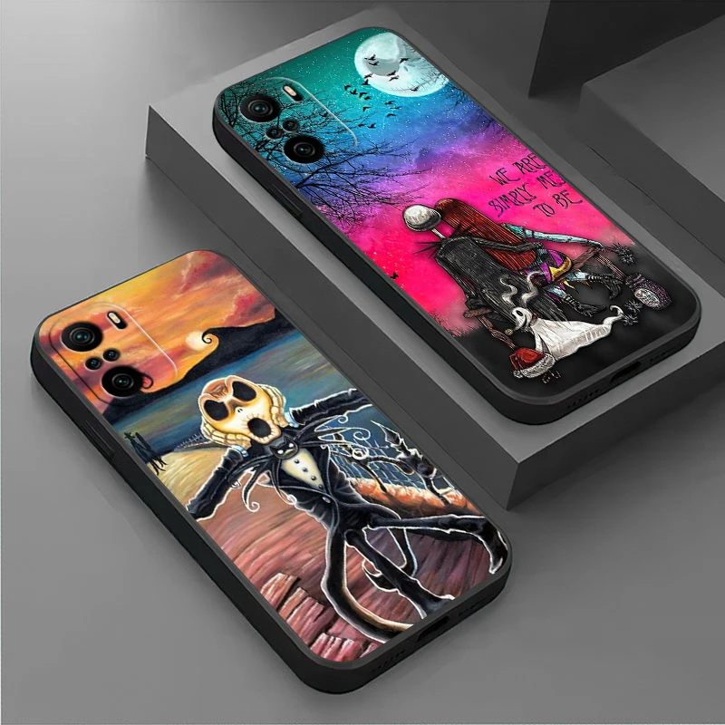 Чехол для телефона с изображением черепа и Джека для Xiaomi Redmi Note 13, 12, 11E, 11S, 11, 11T, 10, 10S, 9, 9S Pro Plus, 4G