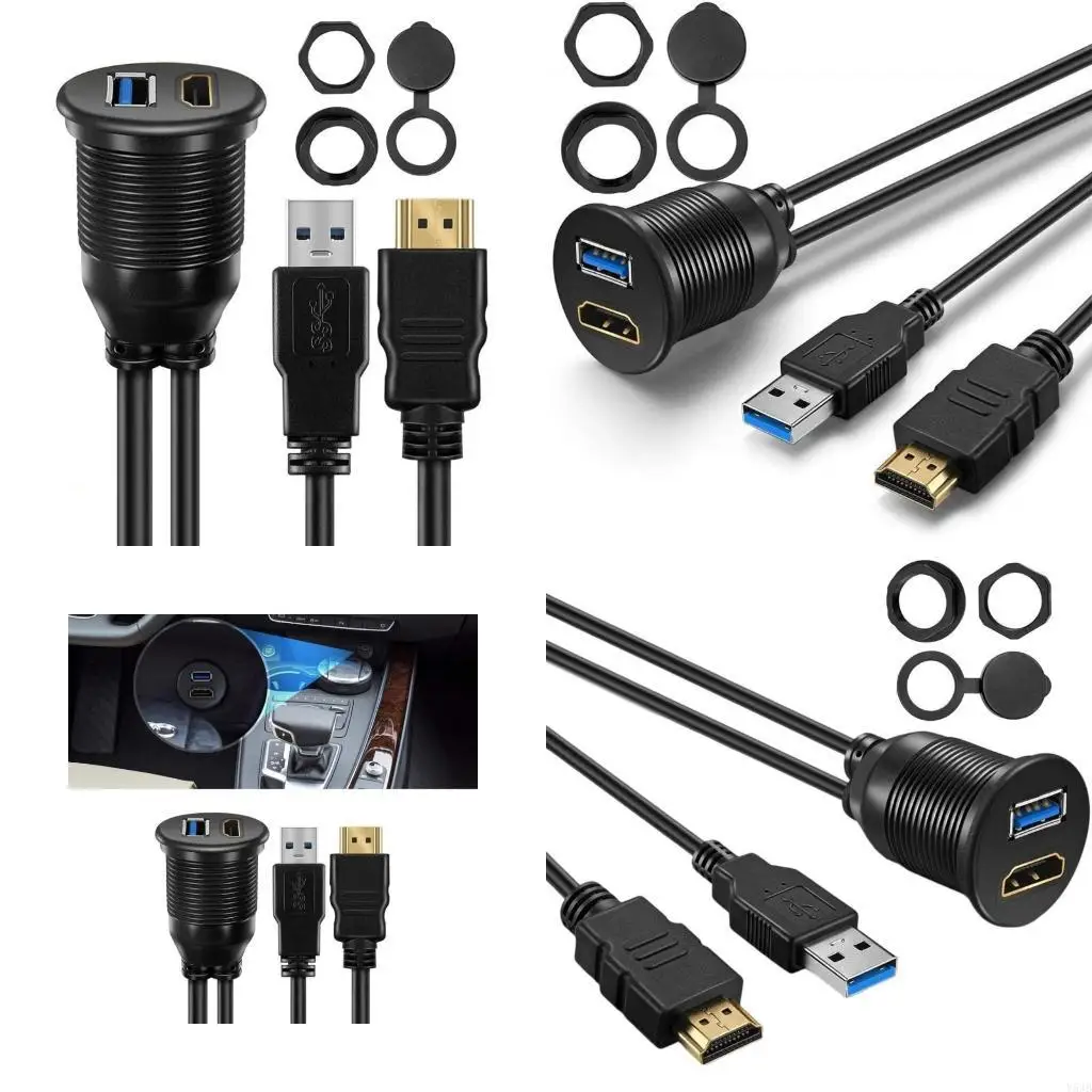 Y5JB 1/2M USB3.0 и HDTV-совместимый удлинителем