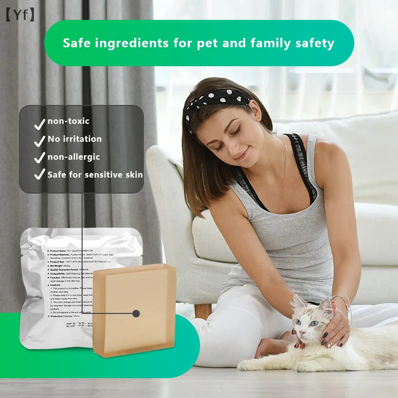 Фото Дезодорант-кубики N50 1-го/2-го поколения для PURA MAX Cat Litter Box, автоматические товары для домашних животных, детали для кошек Puramax2, дезодоратор №4