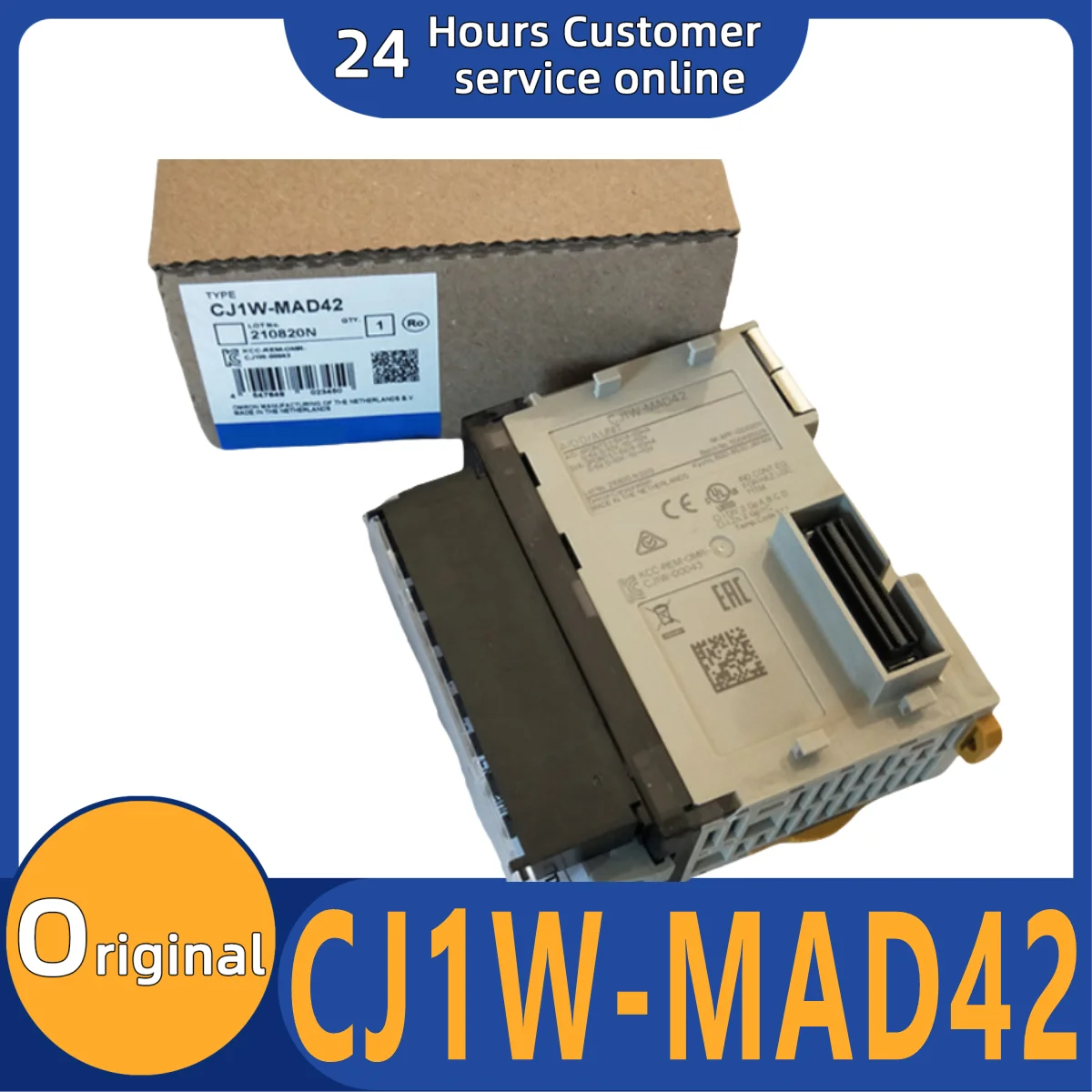 Новый оригинальный аналоговый модуль ввода/выводаCJ1W-MAD42