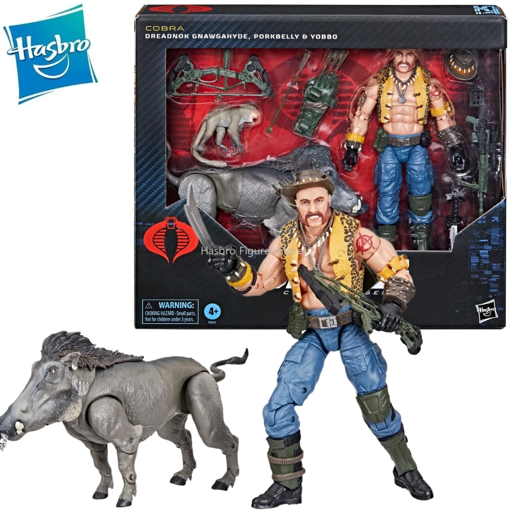 В наличии Hasbro G.I. Экшн-фигурка Джо классифицированная серия 6 дюймов 125 Dreadnok Gnawgahyde Porkbelly Yobbo, Игрушечная модель, подарок для хобби