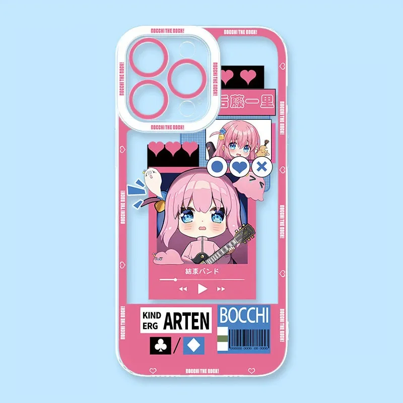 Фото Чехол Bocchi The Rock для Samsung A56 A16 A36 A26 A07 S25 S24 Ultra Plus FE A55 A15 A25 A35 A06 A54 A14 A34 A24 A05 A05S A53 A33 №4