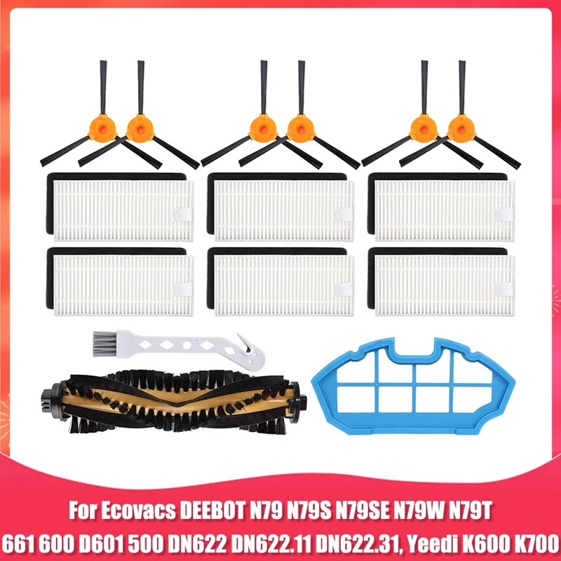 Комплект аксессуаров для робота-пылесоса Ecovacs DEEBOT N79 N79S N79W N79T N79SE DN622 500, запасные части