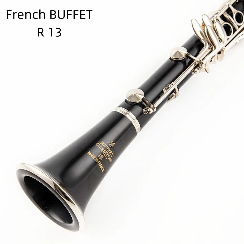 Новый BUFFET R13 B-flat Tune, профессиональные высококачественные деревянные духовые инструменты, кларнет, черная трубка с футляром, аксессуары