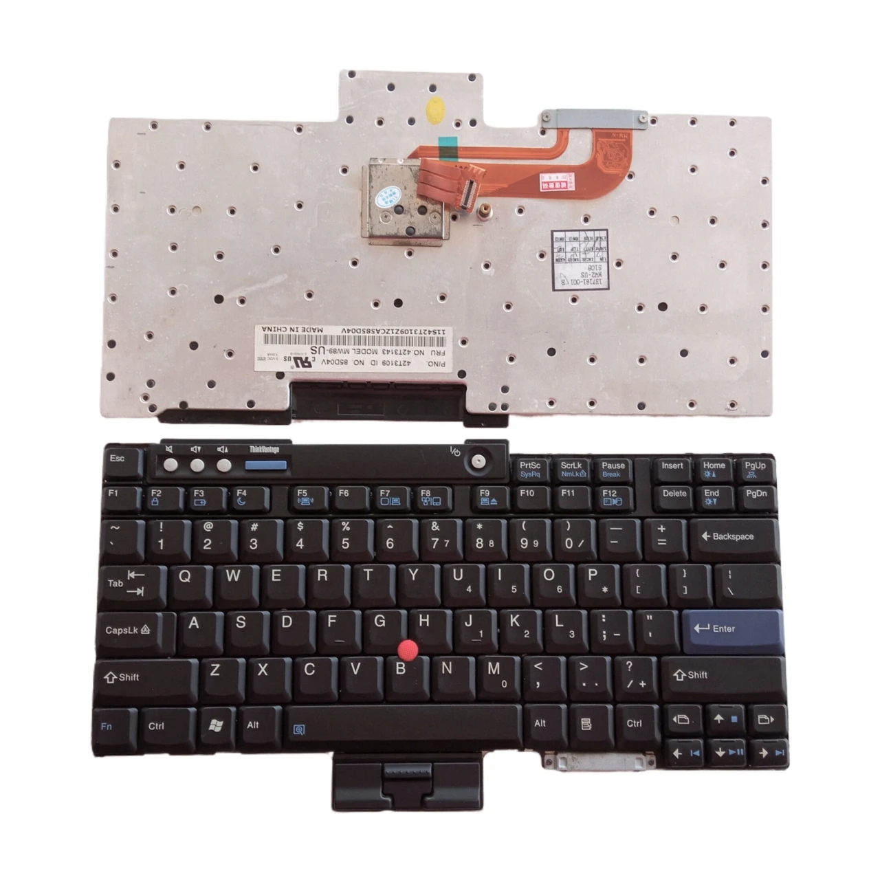 80% новая клавиатура на языке США для Lenovo Thinkpad T60 T60P T61 R60E R61I Z60 T400 R400 W500, сменная клавиатура для ноутбука