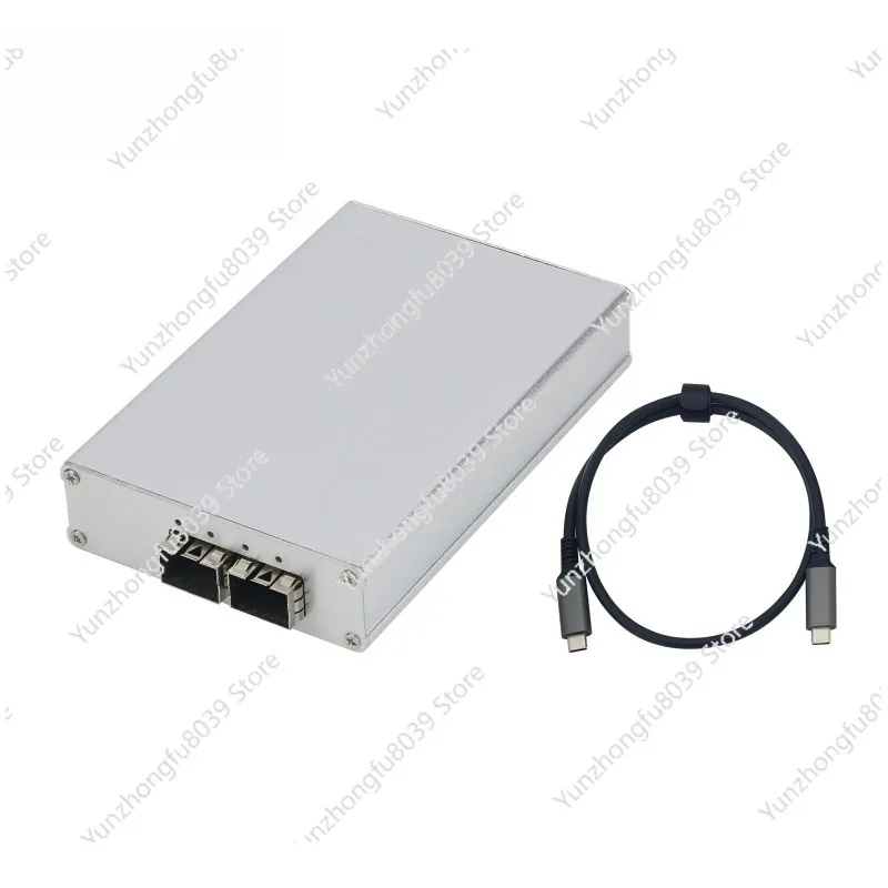 10G одинарный/двойной порт SFP X520 Thunderbolt к контроллеру сетевого интерфейса Внешняя док-станция расширения