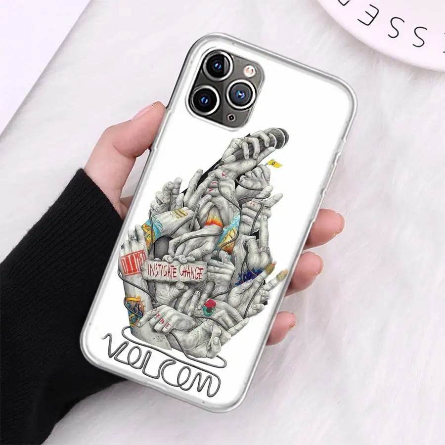 Чехол для телефона с логотипом Volcom для Apple Iphone 17 Air 16E 13 12 Mini 14 Plus 15 16 Pro Max 11, чехол Coque (art.: 3920d17564ba7) - 3920d17564ba7