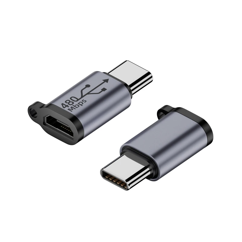 Фото Переходник с Usb-C на Micro USB Mini USB Type-C «Мама» на Micro Usb «папа», конвертер для телефона, планшета, камеры, адаптер для зарядки №4