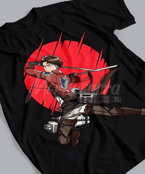 Футболка для аниме Shingeki no Kyojin: Capitán Levi
