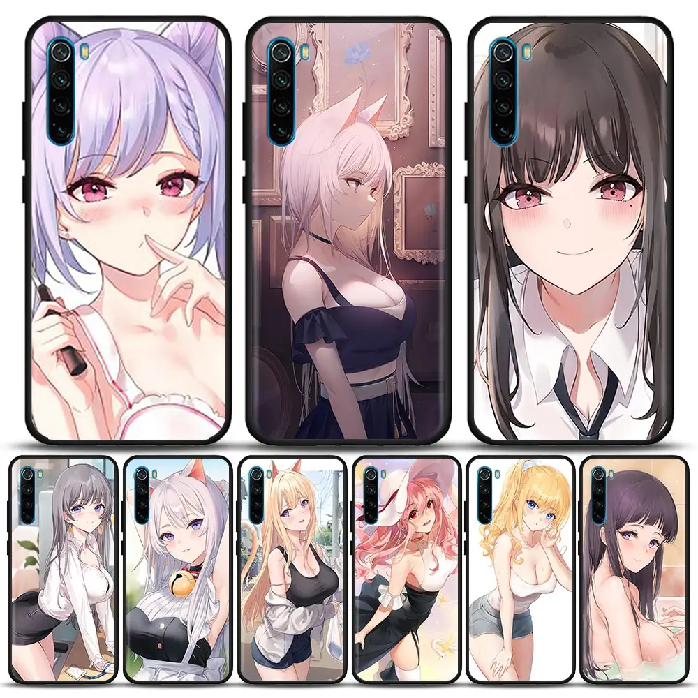 Zerochan аниме-E мой телефон для Redmi 6 Pro 6A 7 7A Note 7 Note 8 A Pro 8T Note 9 S Pro 4G T Мягкий силиконовый чехол
