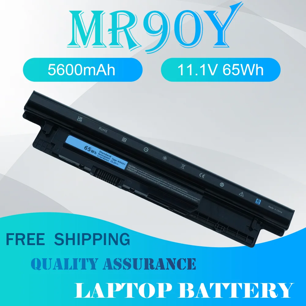 XCMRD 40 Втч MR90Y 65 Втч Аккумулятор для ноутбука Dell Inspiron 3421 3437 3442 3443 3521 3721 3737 5421 5437 5537 3537 5521