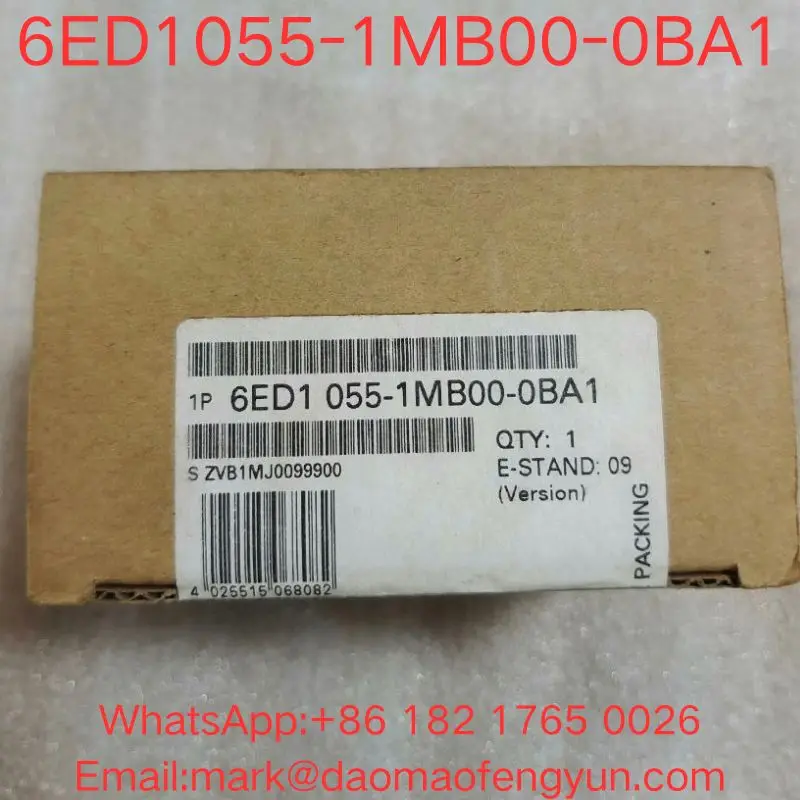 6ED1055-1MB00-0BA1 Совершенно новый логотип! Модуль расширения DM8 12/24R, PS/I/O: 24 В/12 В/24 В/реле, 2 л.с., 4 DI/4 DO