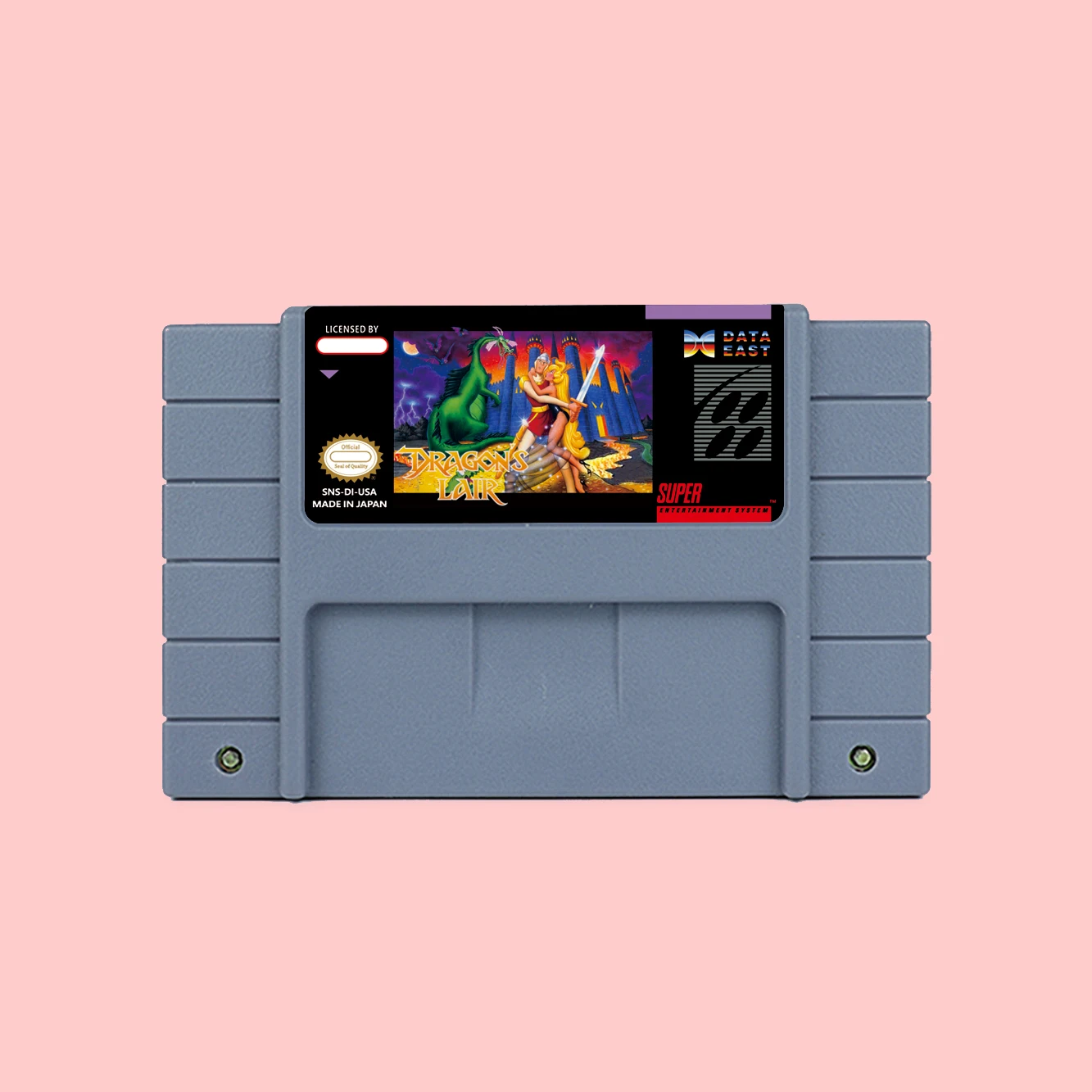 Игровой картридж Dragon's Lair для игровых консолей SNES 16bit NTSC PAL USA EUR