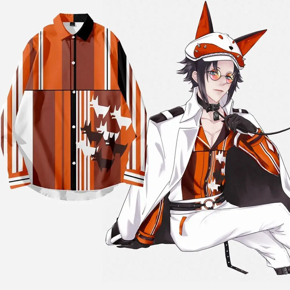Женская/мужская толстовка с длинным рукавом HOLOLIVE Vtuber хита Rias Merch 2023