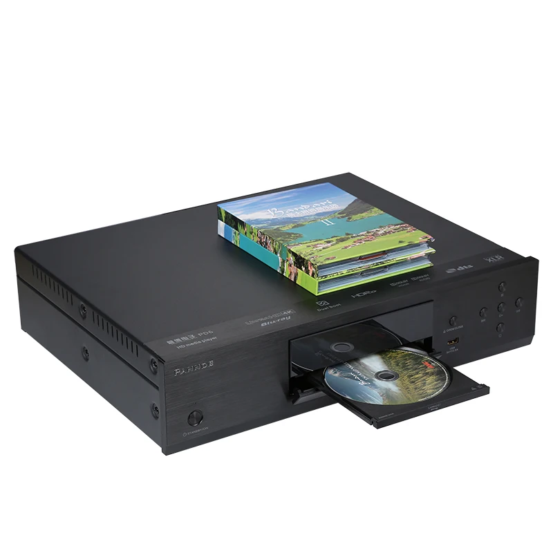 P식 PD6X/PD6 Blu-ray 4K Ul-tra HD Elite Audio Video HDR SACD DVD-Audio CD Player DTS 7.1CH/192KHz PCM 5.1CH DSD ESS9038Pro