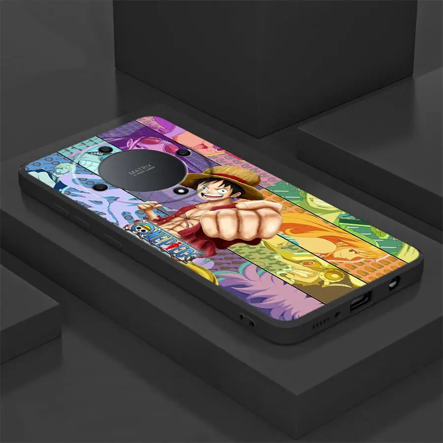 Фото Чехол для Honor 8X 200 400 Lite X8 90 X5b 70 Magic5Lite X6 X7 X9a, черный мягкий чехол для телефона One Piece Nami Luffy №5