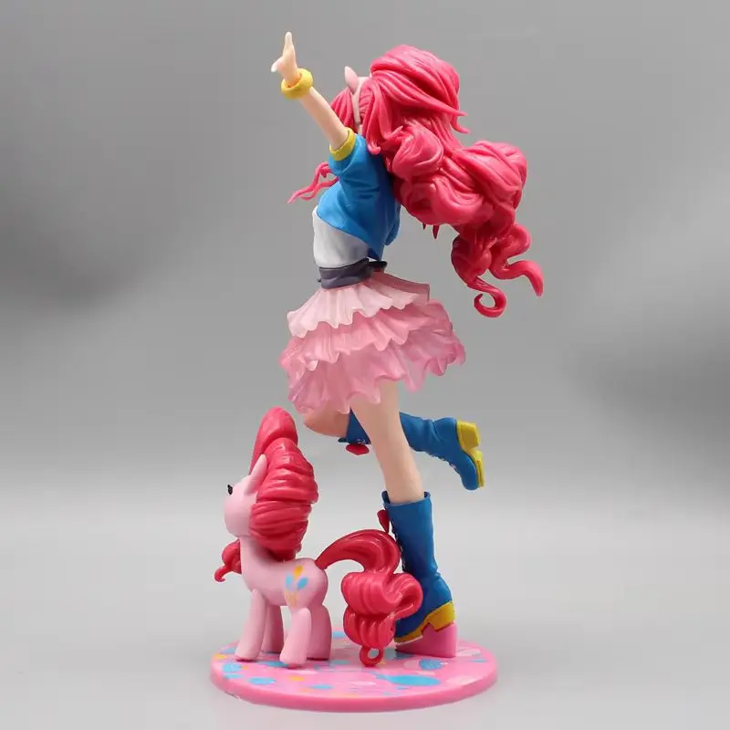 Новая популярная аниме-фигурка My Little Pony Rainbow Dash Kawai Rainbow Dash Applejack Fluttershy Twilight Sparkle, модель из ПВХ, декоративная кукла (art.: 3920cd0681f00) - 3920cd0681f00
